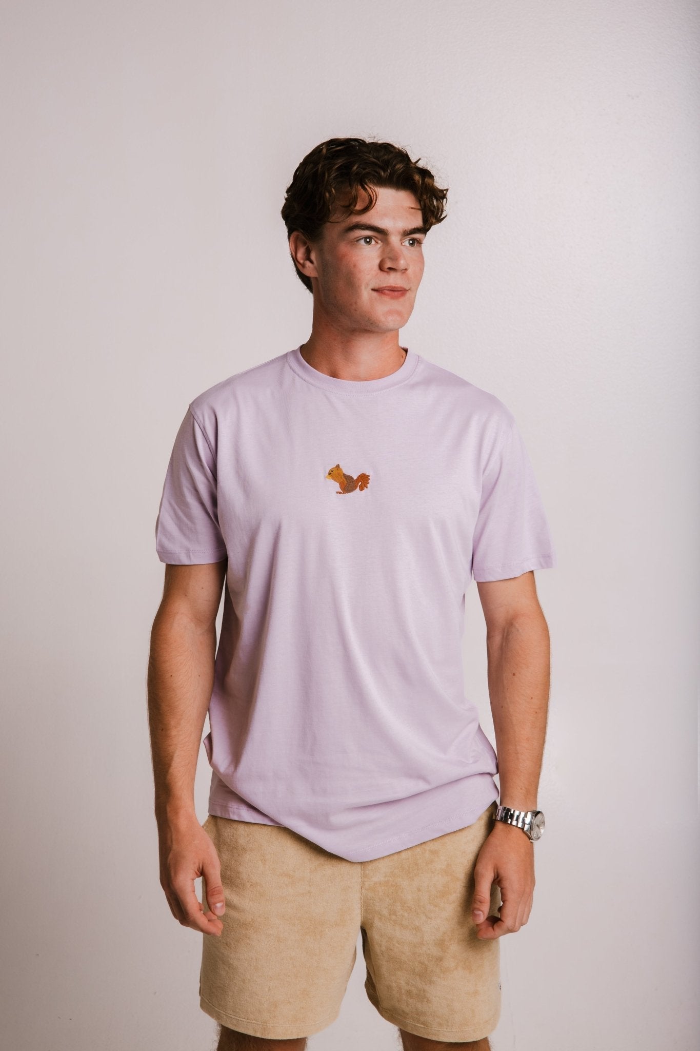 Squirrel T-shirt - Lilac